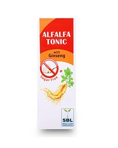 SBL Alfalfa Tonic with Ginseng (Sugar Free) 180ml Pack of 2